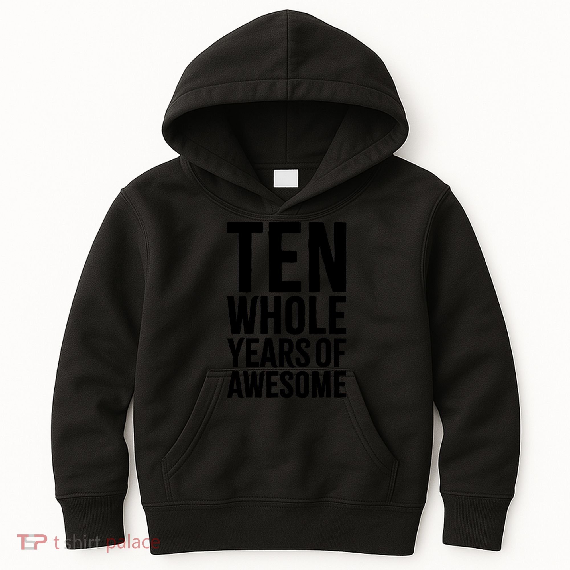 10th Birthday Gift Boy Age 10 Ten Year Old Boys Son T Kids Hoodie