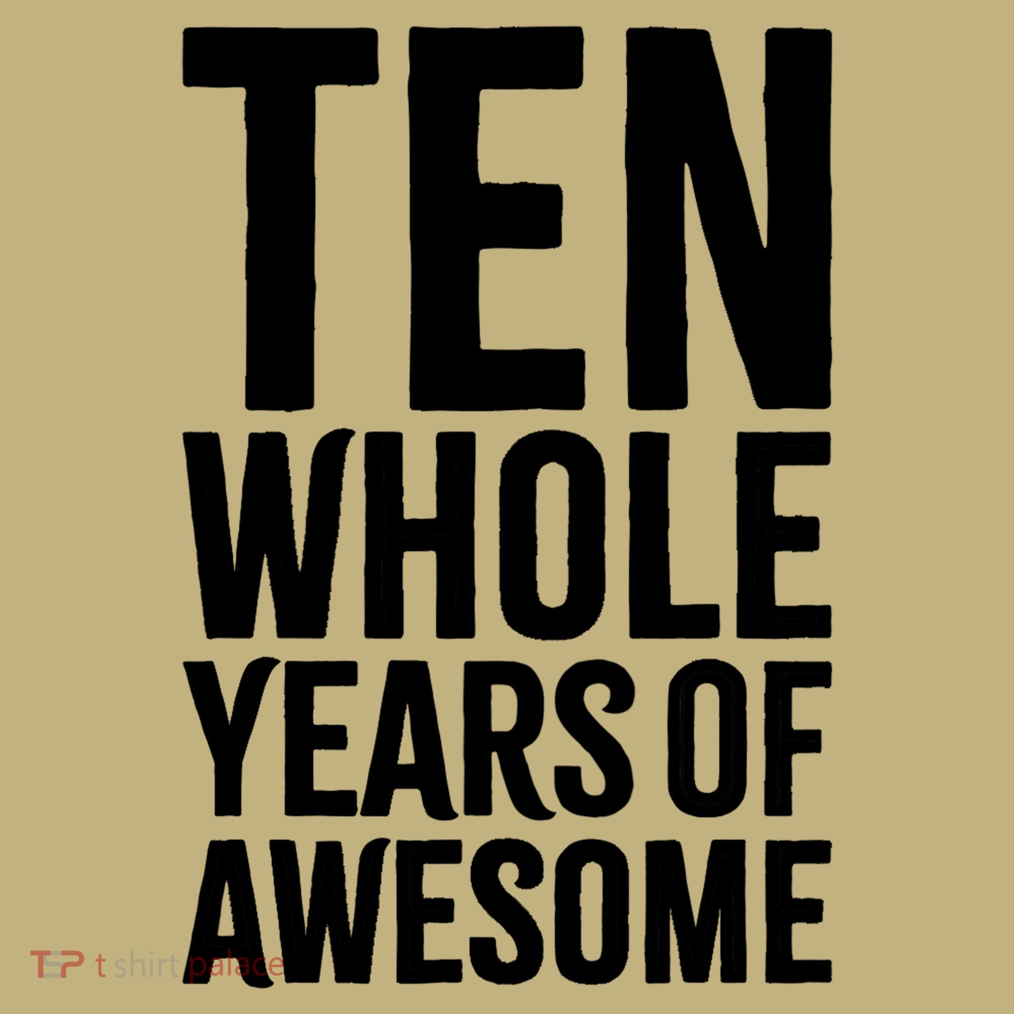 10th Birthday Gift Boy Age 10 Ten Year Old Boys Son T Kids T-Shirt