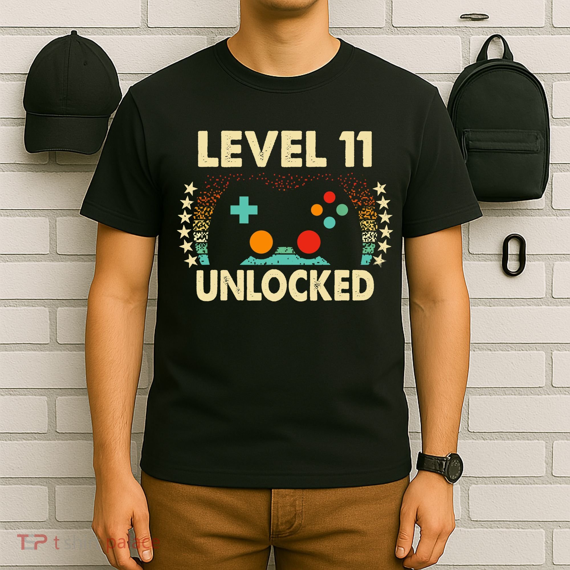 11th Birthday Gifts Boy Funny Gaming Video Gamer 11 Year Old T-Shirt