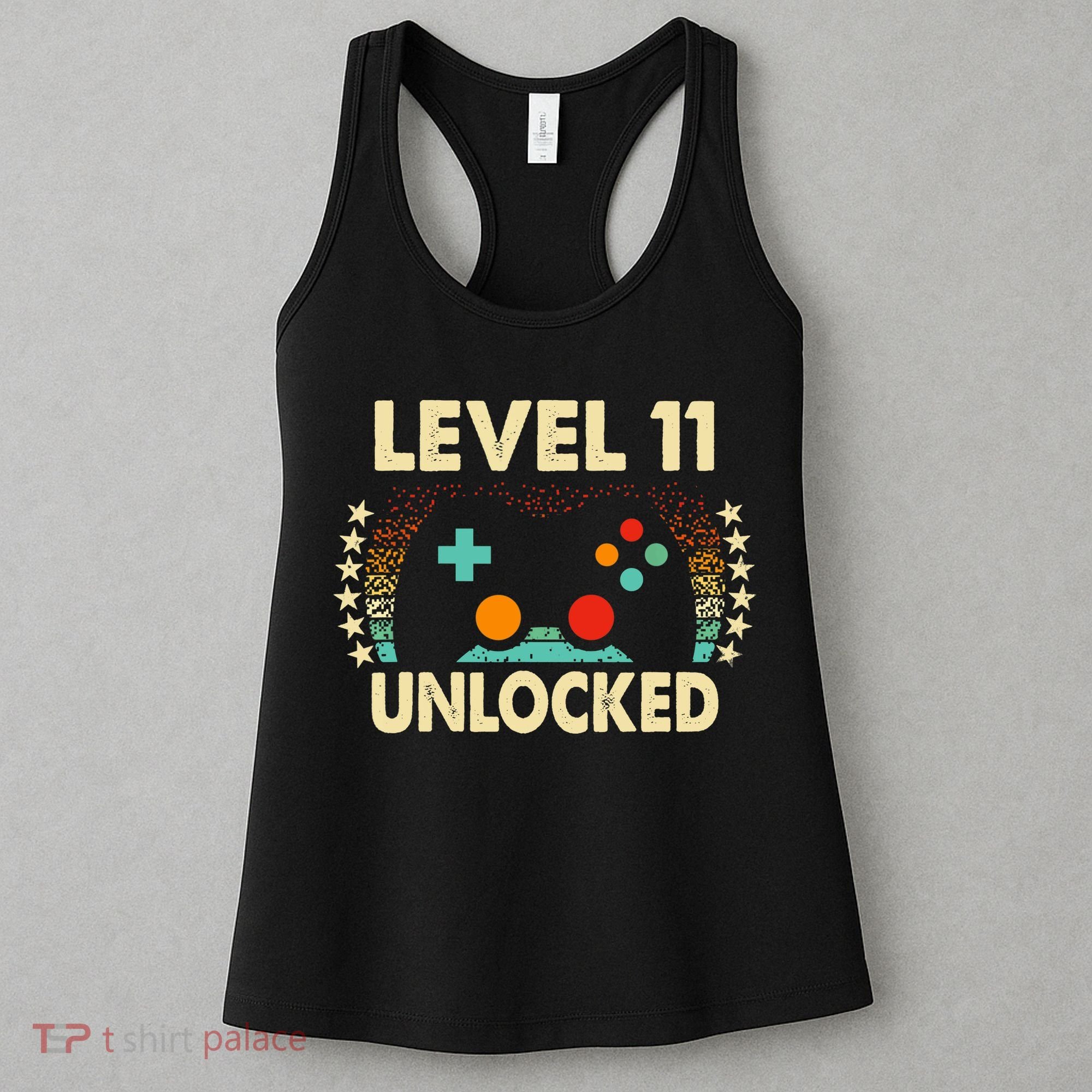 11th Birthday Gifts Boy Funny Gaming Video Gamer 11 Year Old Women's Tank Top