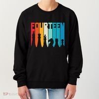 14th Birthday Gift Chess Player Retro Board Game Fan Women's Sweatshirt thumb 0