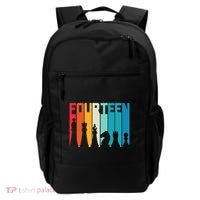 14th Birthday Gift Chess Player Retro Board Game Fan Backpack thumb 0