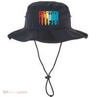 14th Birthday Gift Chess Player Retro Board Game Fan Bucket Hat thumb 0
