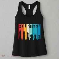 14th Birthday Gift Chess Player Retro Board Game Fan Women's Tank Top thumb 3