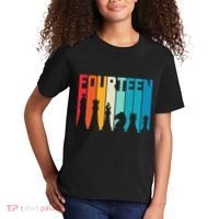 14th Birthday Gift Chess Player Retro Board Game Fan Kids T-Shirt thumb 2