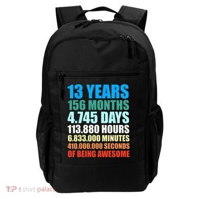 13th Birthday Gift Boy 13 Years Being Awesome Backpack