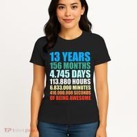 13th Birthday Gift Boy 13 Years Being Awesome Women's T-Shirt thumb 4