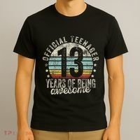 13th Birthday Gifts Teenager T-Shirt thumb 3