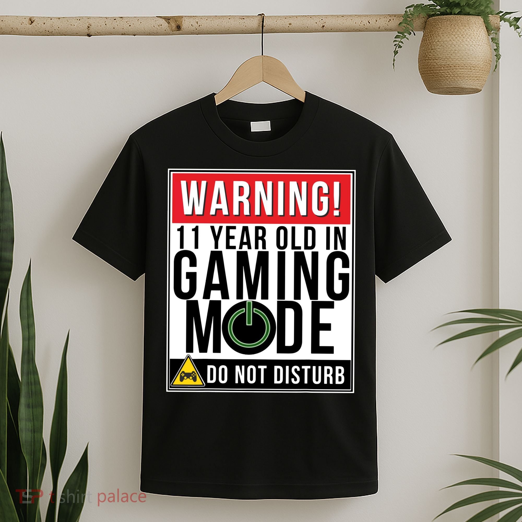 11th Birthday Gift For Boys Girls 11 Year Old Gamers T-Shirt