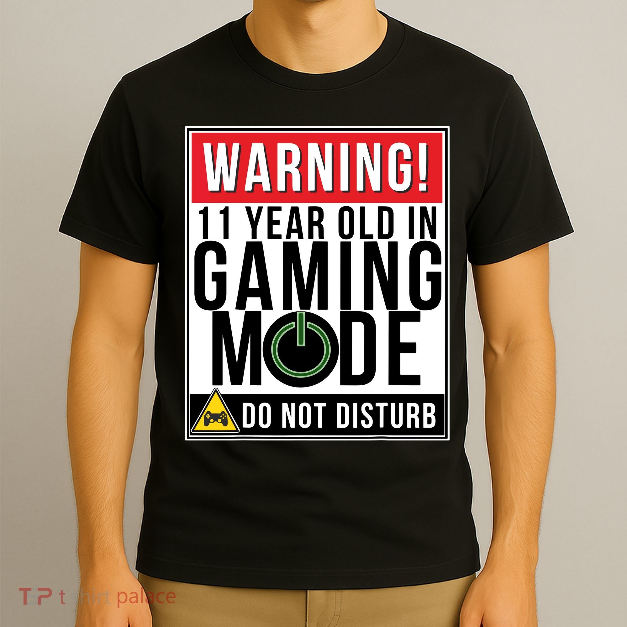 11th Birthday Gift For Boys Girls 11 Year Old Gamers T-Shirt