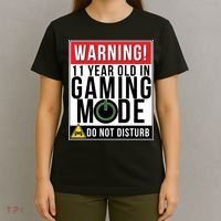 11th Birthday Gift For Boys Girls 11 Year Old Gamers T-Shirt thumb 4