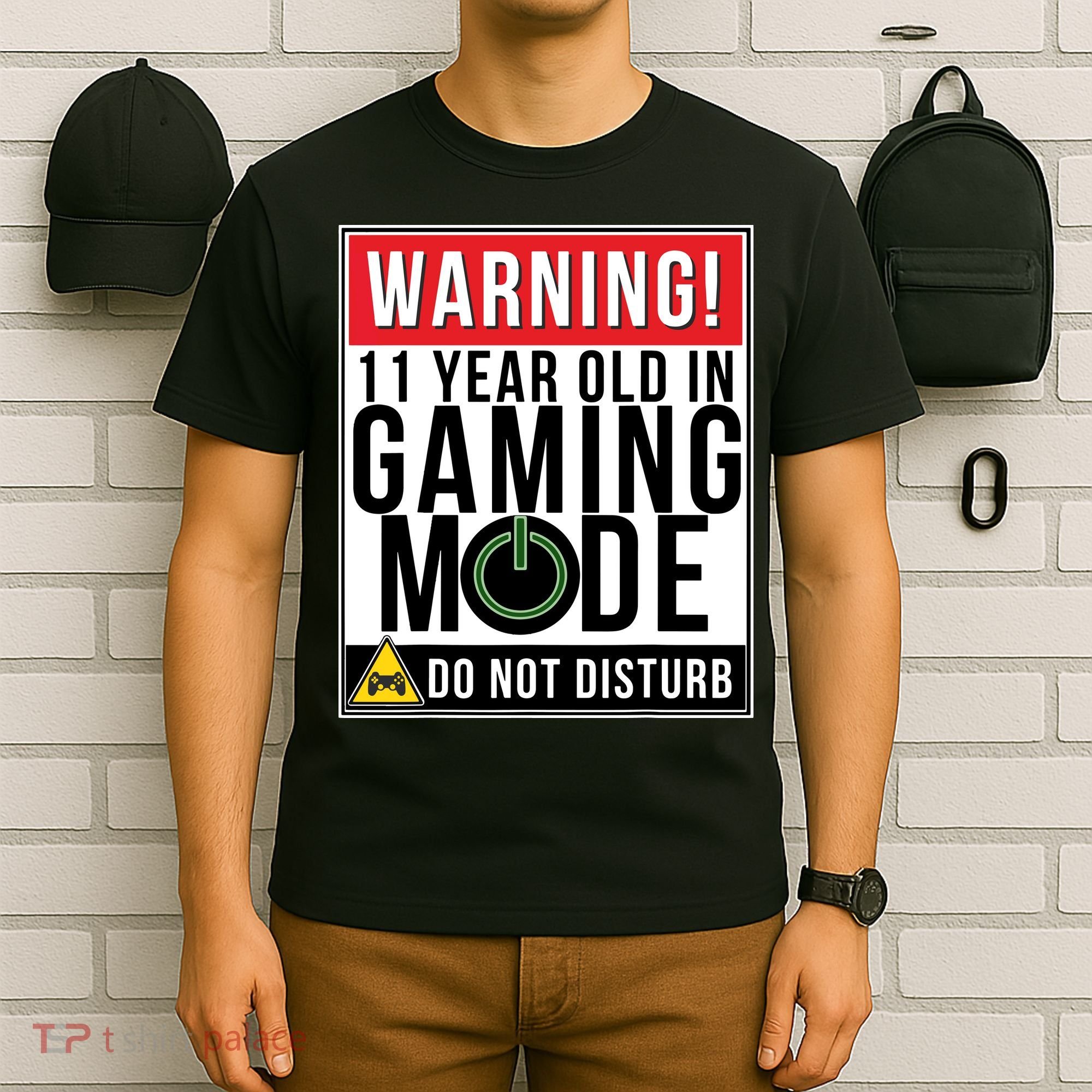 11th Birthday Gift For Boys Girls 11 Year Old Gamers T-Shirt