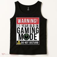 11th Birthday Gift For Boys Girls 11 Year Old Gamers Tank Top thumb 2