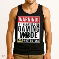 11th Birthday Gift For Boys Girls 11 Year Old Gamers Tank Top thumb 3