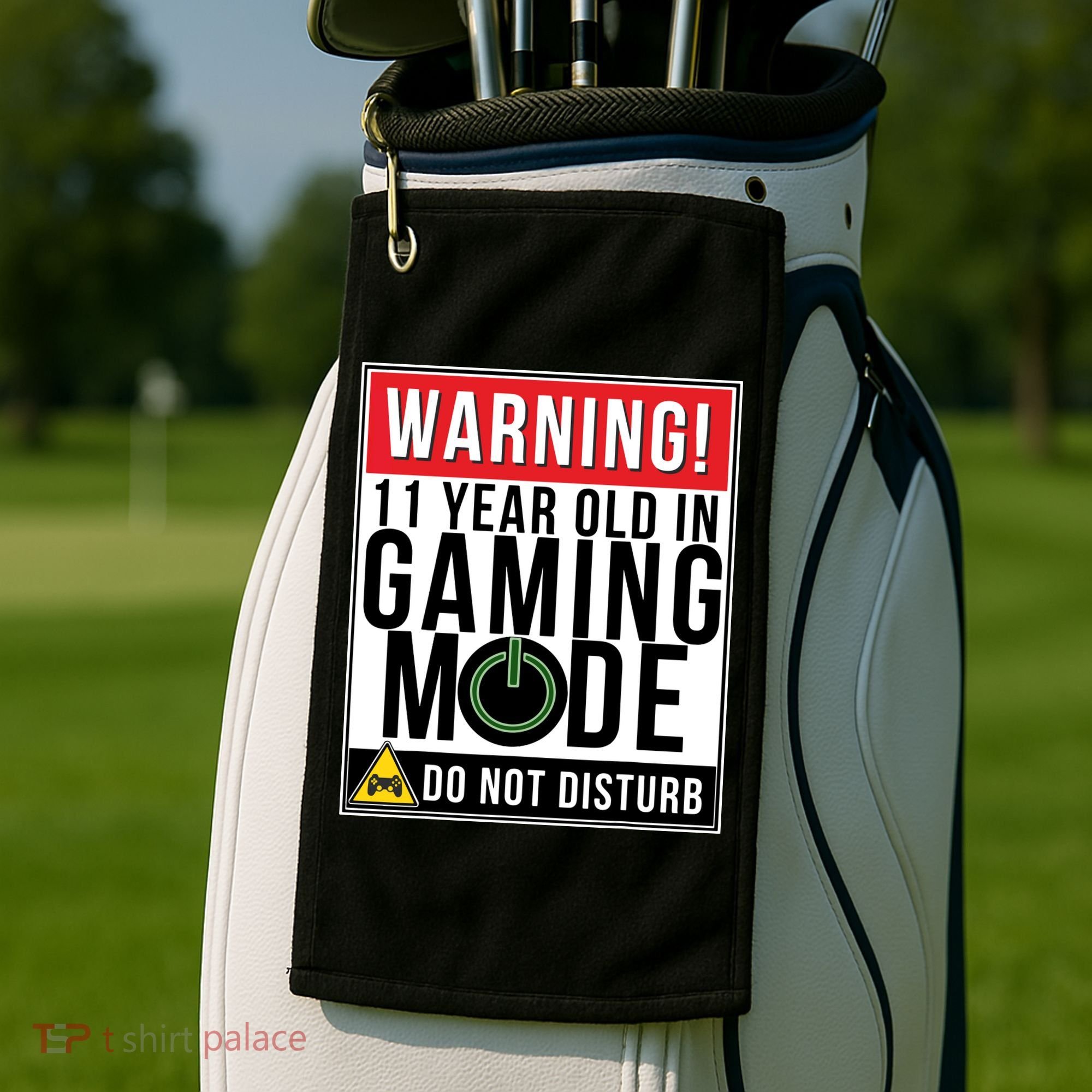 11th Birthday Gift For Boys Girls 11 Year Old Gamers Golf Towel