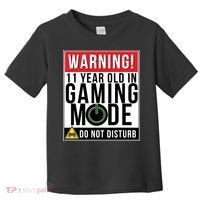 11th Birthday Gift For Boys Girls 11 Year Old Gamers Toddler T-Shirt thumb 0