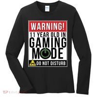11th Birthday Gift For Boys Girls 11 Year Old Gamers Women's Long Sleeve Shirt thumb 0