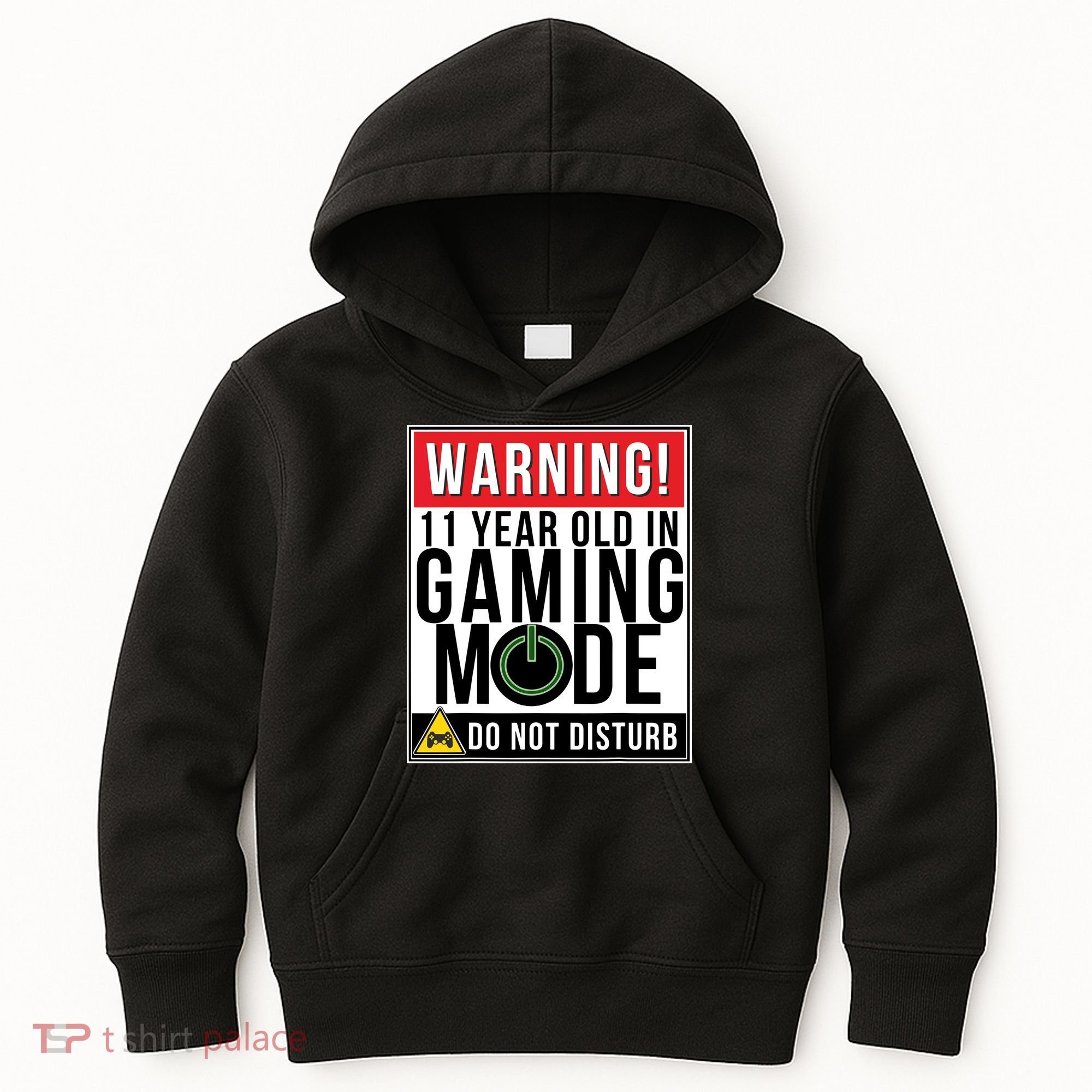 11th Birthday Gift For Boys Girls 11 Year Old Gamers Kids Hoodie