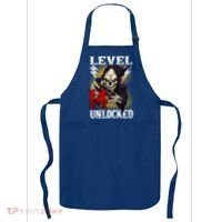 14th Birthday Gamer Skeleton Level 14 Unlocked Gaming Gift Apron thumb 0