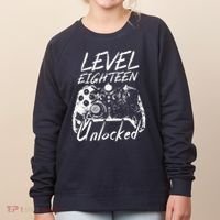 18th Birthday Gift 18 Year Old Gifts 18th Birthday Women's Sweatshirt thumb 0