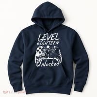 18th Birthday Gift 18 Year Old Gifts 18th Birthday Hoodie thumb 0
