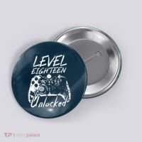 18th Birthday Gift 18 Year Old Gifts 18th Birthday Button thumb 0