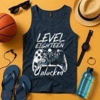 18th Birthday Gift 18 Year Old Gifts 18th Birthday Tank Top thumb 4