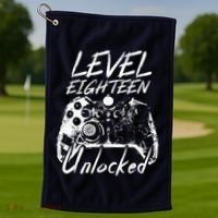 18th Birthday Gift 18 Year Old Gifts 18th Birthday Golf Towel thumb 1