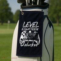 18th Birthday Gift 18 Year Old Gifts 18th Birthday Golf Towel thumb 2