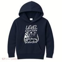 18th Birthday Gift 18 Year Old Gifts 18th Birthday Kids Hoodie thumb 0