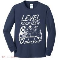 18th Birthday Gift 18 Year Old Gifts 18th Birthday Kids Long Sleeve Shirt thumb 0
