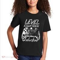 18th Birthday Gift 18 Year Old Gifts 18th Birthday Kids T-Shirt thumb 2