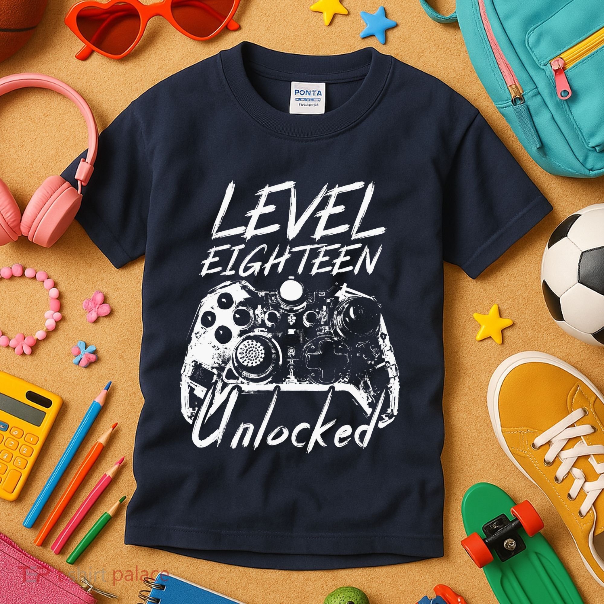 18th Birthday Gift 18 Year Old Gifts 18th Birthday Kids T-Shirt