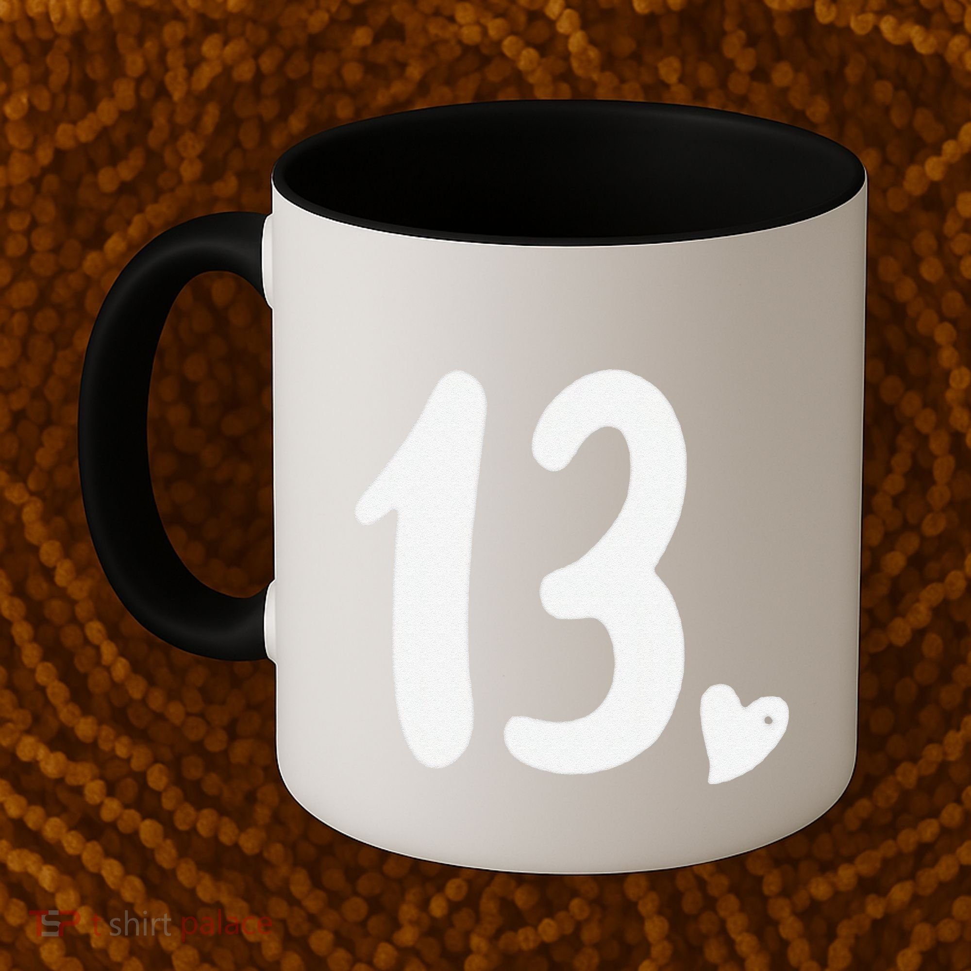 13th Birthday Heart Coffee Mug