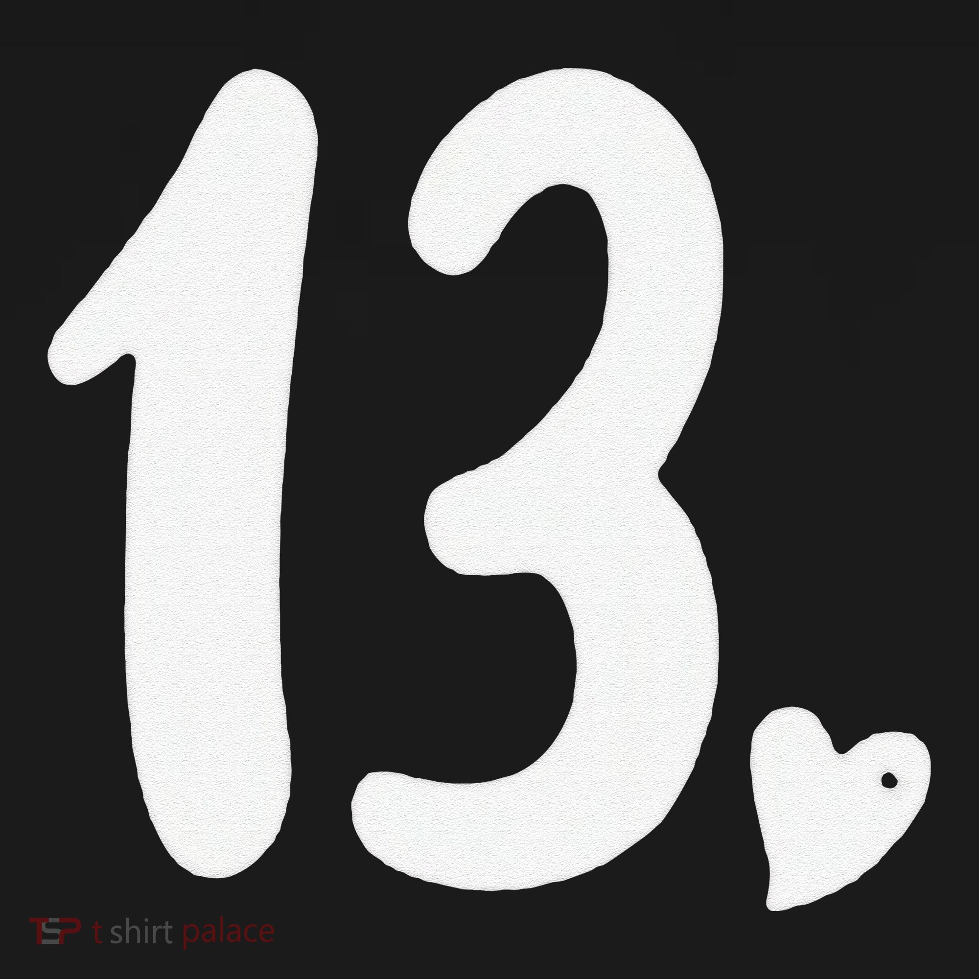 13th Birthday Heart Ornament