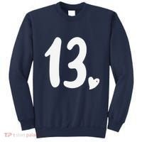 13th Birthday Heart Sweatshirt thumb 0