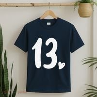 13th Birthday Heart T-Shirt thumb 2
