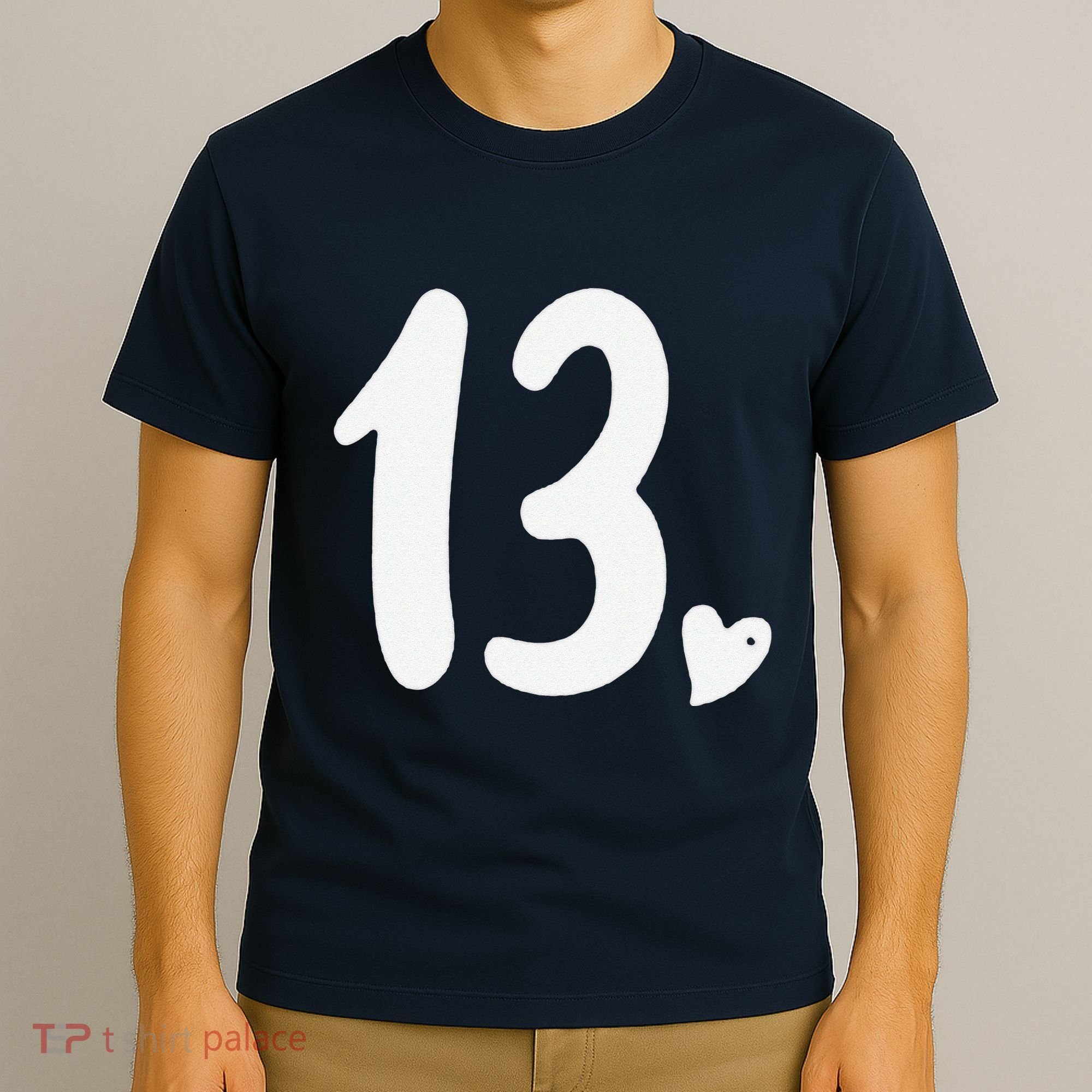 13th Birthday Heart T-Shirt