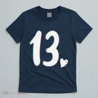 13th Birthday Heart T-Shirt thumb 5