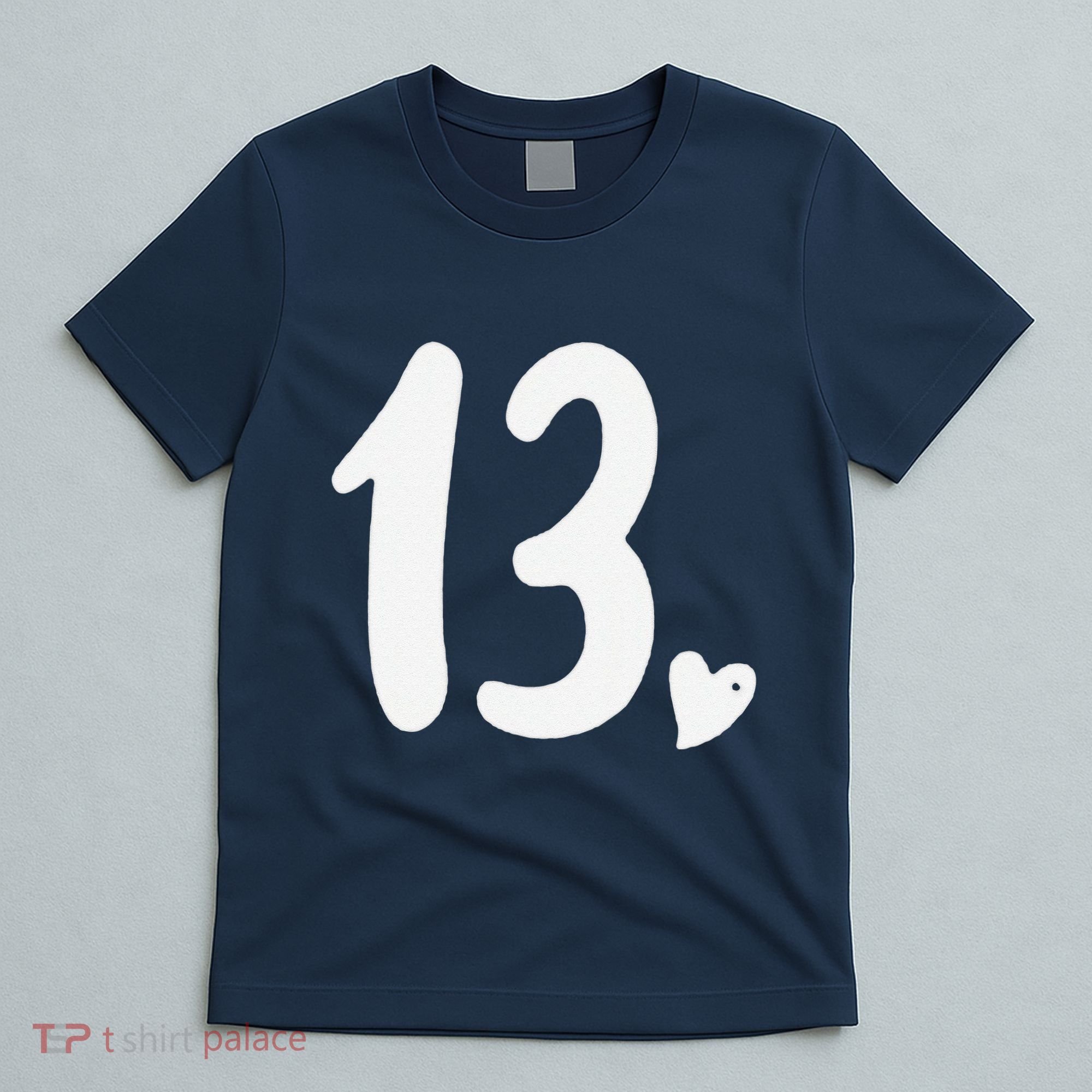 13th Birthday Heart T-Shirt