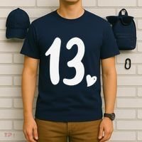 13th Birthday Heart T-Shirt thumb 6