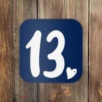 13th Birthday Heart Coaster thumb 0
