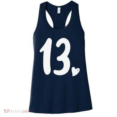 13th Birthday Heart Women's Tank Top