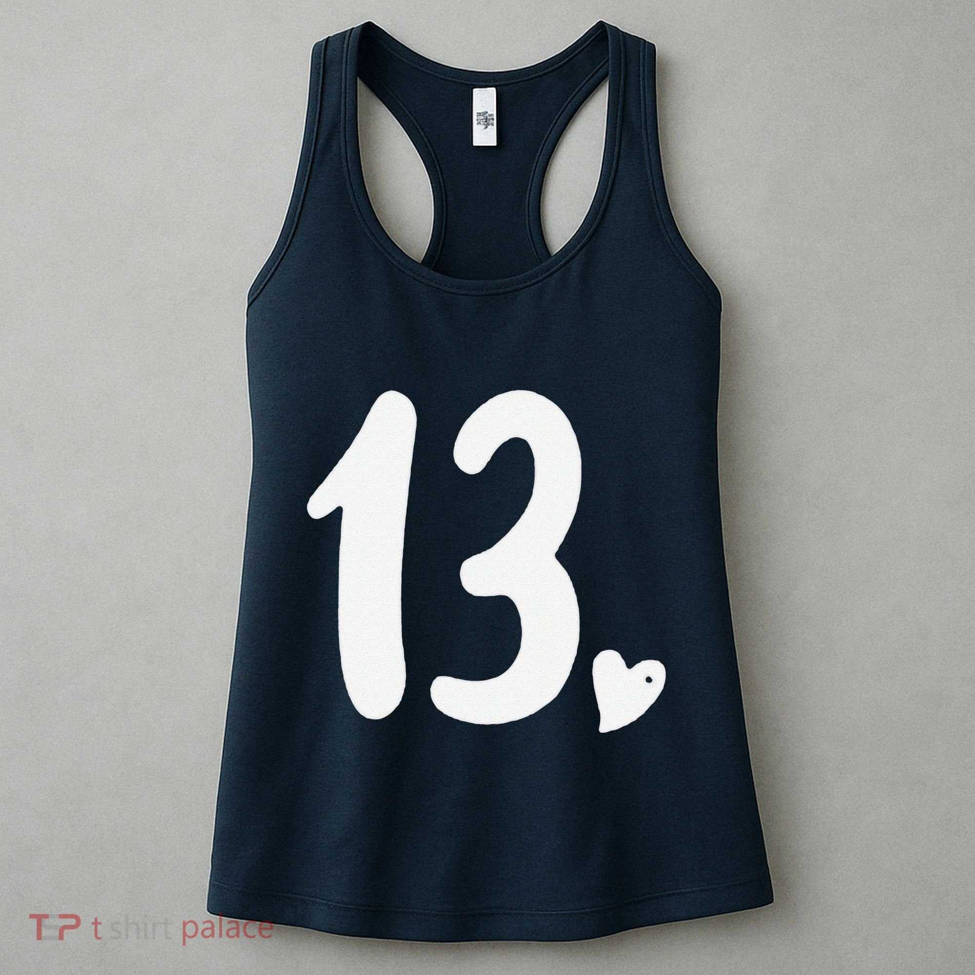13th Birthday Heart Women's Tank Top
