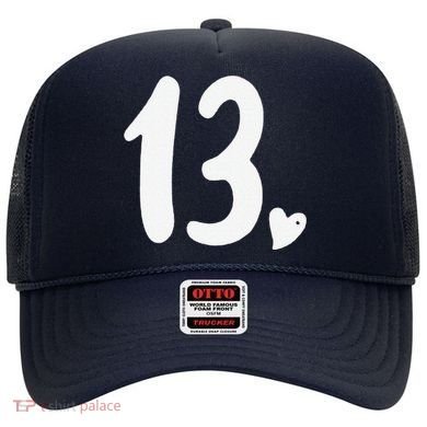 13th Birthday Heart Hat