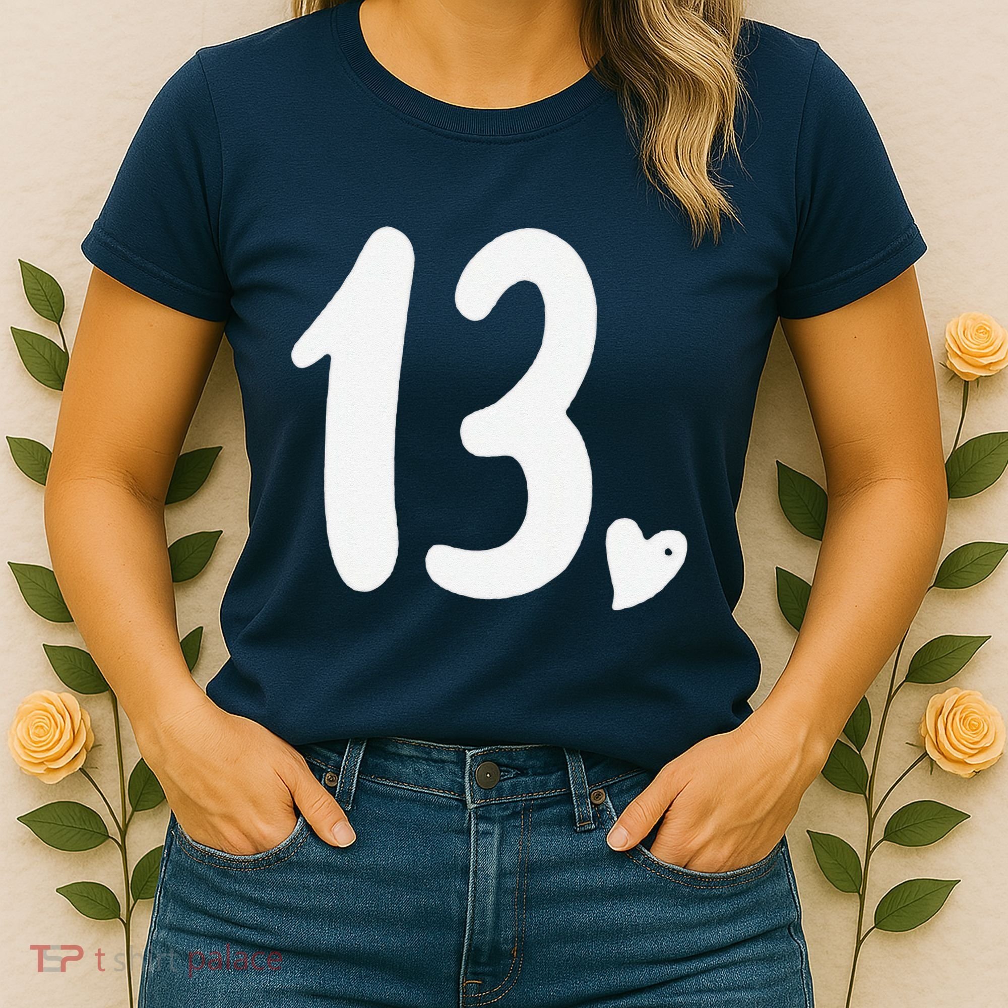 13th Birthday Heart Women's T-Shirt