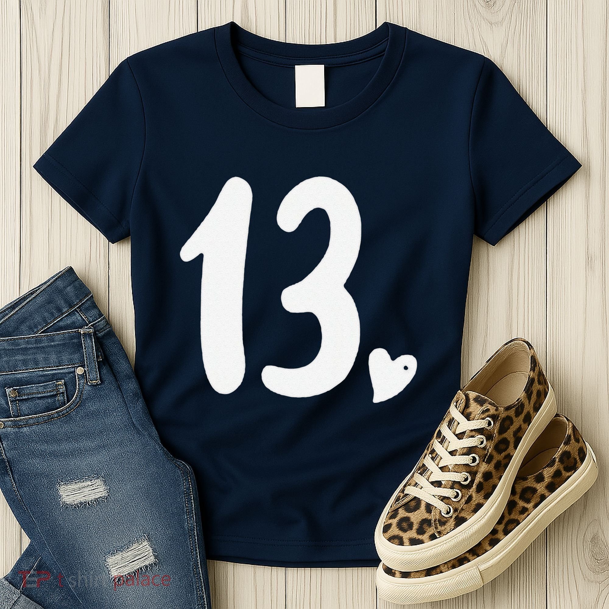 13th Birthday Heart Women's T-Shirt