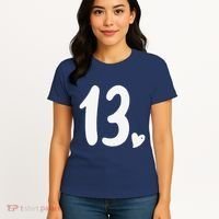 13th Birthday Heart Women's T-Shirt thumb 4