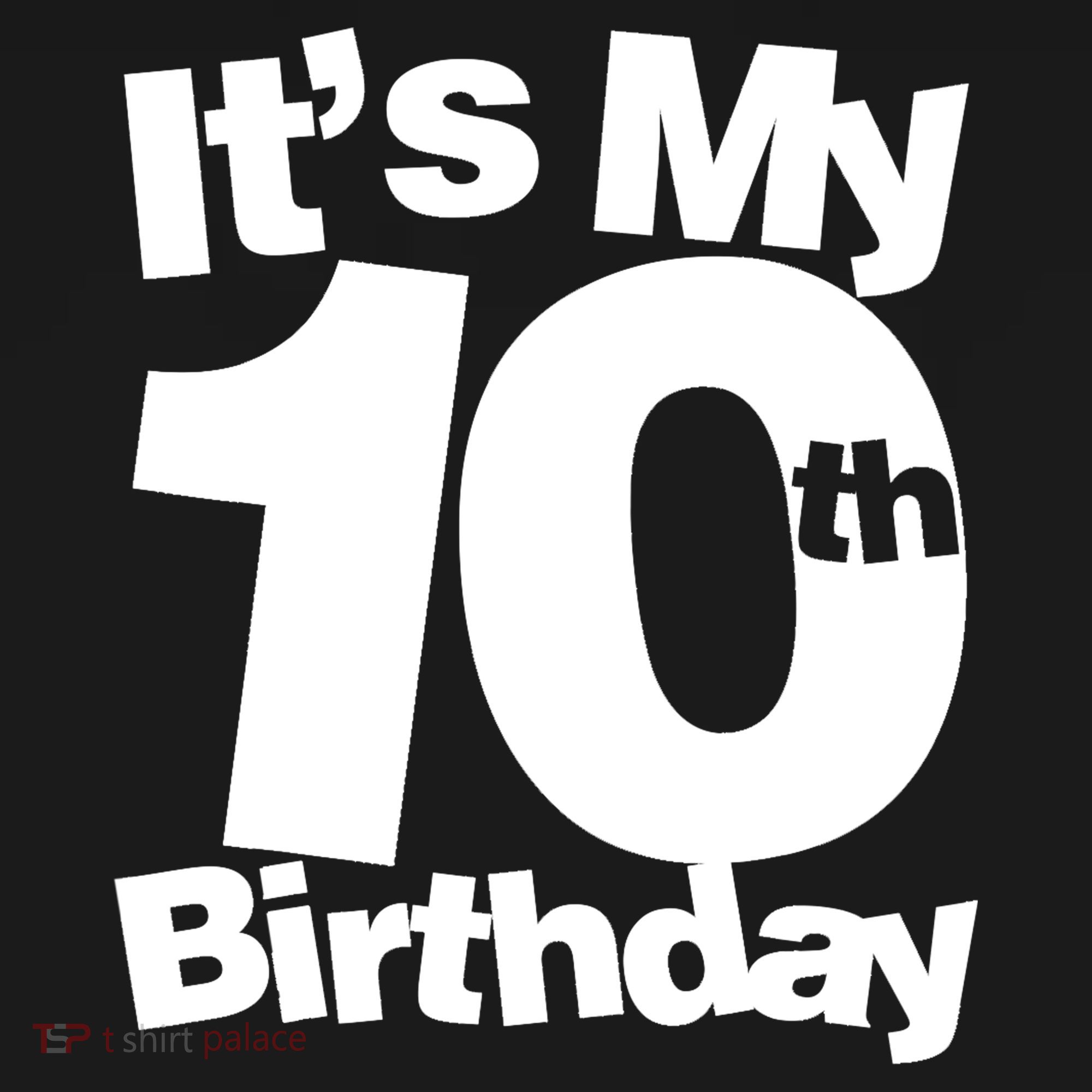 10th Birthday It's My 10th Birthday 10 Year Old Birthday TShirt Women's Hoodie