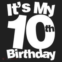 10th Birthday It's My 10th Birthday 10 Year Old Birthday TShirt Hat thumb 2